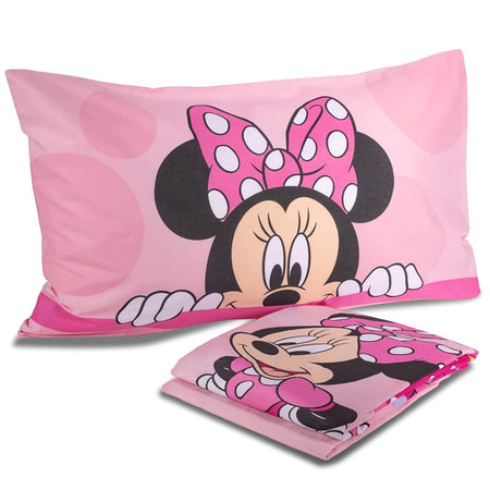 Lenzuola lettino singolo Minnie Disney