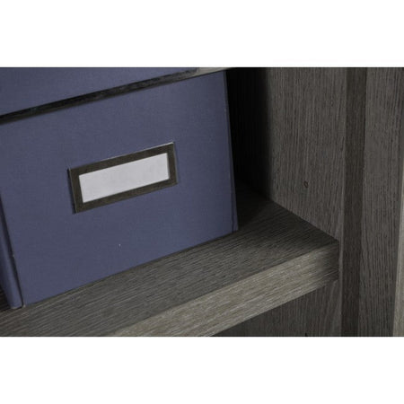 Armadio 3 ante e 2 cassetti Rovere Gessato e Bianco Lucido per stanzetta e camera da letto