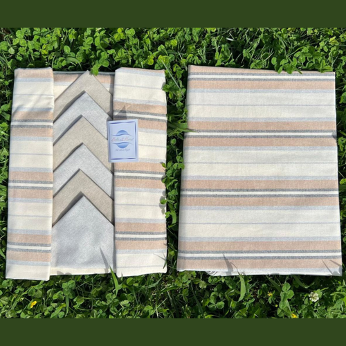 Tovaglia da tavolo con tovaglioli Fil a Fil Botticelli Home