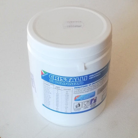 Cristalli di polifosfato solido inibitore di incrostazioni da 1kg