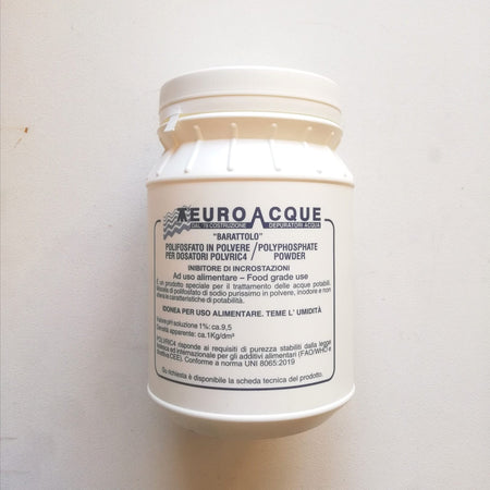 Polifosfato in polvere inibitore di incrostazioni da 1kg