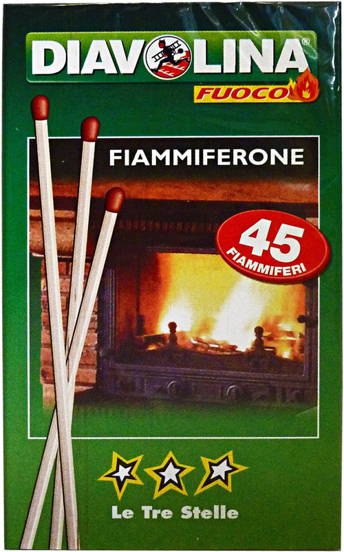 Diavolina Fiammiferone Pz.45 FIAMMIFERI MM 2,97 X 97--- FRA 397085