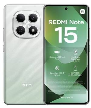 Xiaomi Redmi Note 15 6+128GB 6.77 NFC Forest Green DS EU