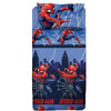 Completo letto singolo in cotone Spiderman Marvel
