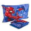 Completo letto singolo in cotone Spiderman Marvel