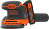 Black & Decker levigatrice rotorbitale 125mm 18V con 1 batteria da 1,5Ah