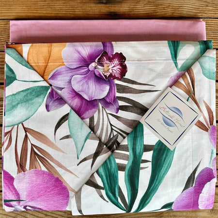 Lenzuola matrimoniali Hawaii Botticelli Home