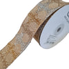 Nastro con glitter per decorazioni e confezioni natalizie, da 38 mm x 10 metri