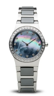 Bering Orologio Sale argento brilliante