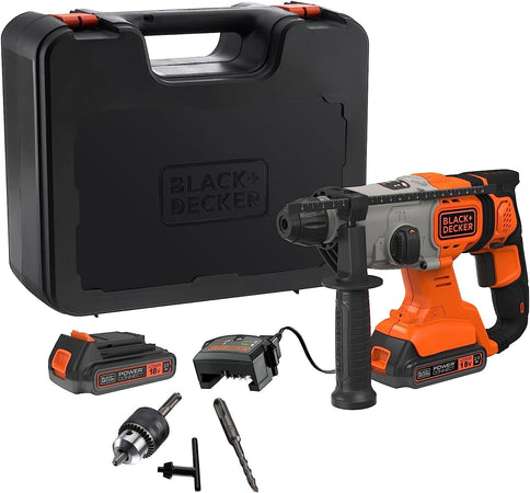 Black & Decker trapano martello tassellatore 18V 2,5Ah