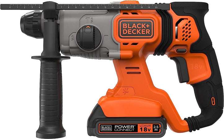 Black & Decker trapano martello tassellatore 18V 2,5Ah