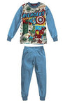 Pigiama Avengers interno felpato da 3 a 10 anni Inverno