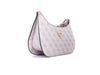GUESS Borsa Meridian Mini Rosa Antico Loggata
