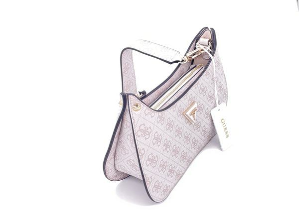GUESS Borsa Meridian Mini Rosa Antico Loggata