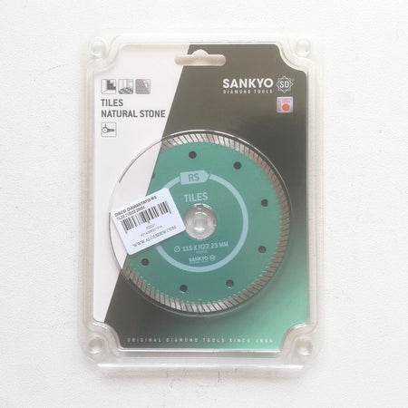 Sankyo disco diamantato RS universale da 115mm per taglio piastrelle