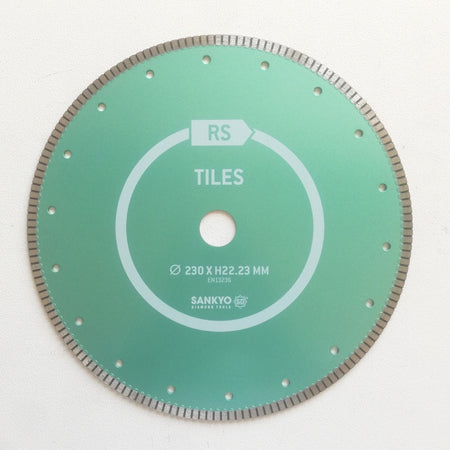 Sankyo disco diamantato RS universale da 230mm per taglio piastrelle