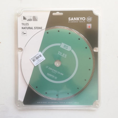 Sankyo disco diamantato RS universale da 230mm per taglio piastrelle
