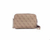 GUESS Borsa Mattoncino Noreen Latte Logo