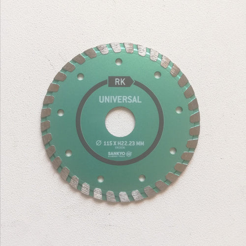 Sankyo disco diamantato RK universale da 115mm per edilizia