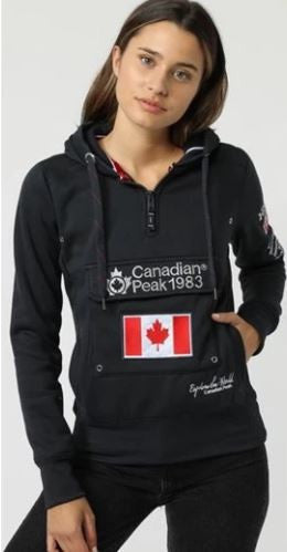 Canadian Peak Gyrelle Felpa Donna Blu