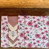 Tovaglia da tavolo con tovaglioli Botticelli Home Fiori e farfalle