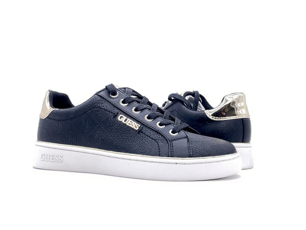 GUESS Sneakers Donna Nero Gold