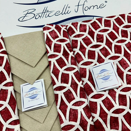 Tovaglia da tavolo con tovaglioli Botticelli Home Intreccio