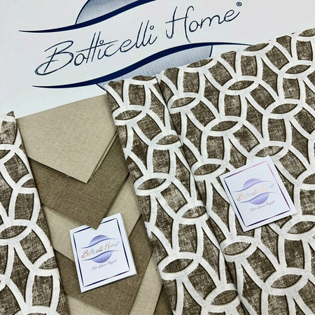 Tovaglia da tavolo con tovaglioli Botticelli Home Intreccio