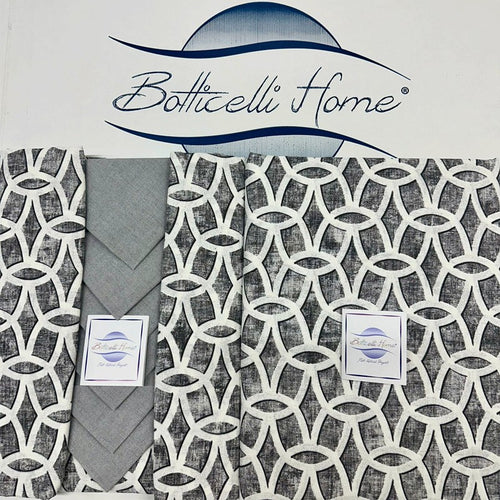 Tovaglia da tavolo con tovaglioli Botticelli Home Intreccio