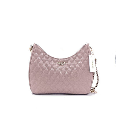 GUESS Borsa a spalla Yarmilla taupe