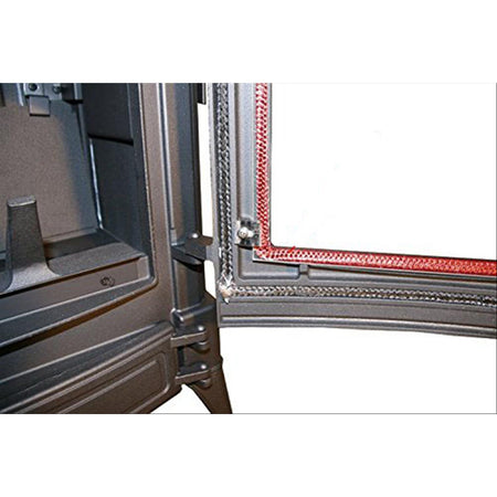 GUARNIZIONI GUARNIZIONE ALTA TEMPERATURA PER STUFE STUFA CAMINI Ø 10 mm FIBROBLOCK BRIXO