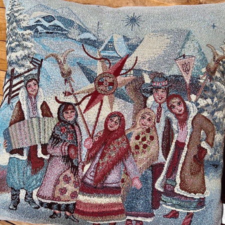 Cuscino arredo natalizio Atmosfera natalizia Botticelli Home