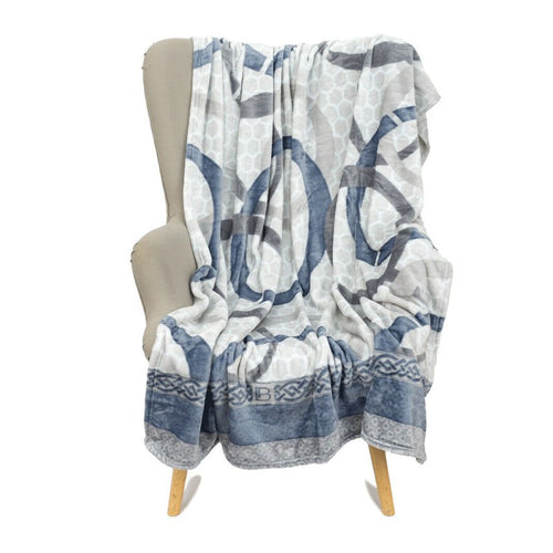 Plaid in pile Laura Biagiotti Circle