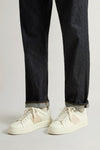 WOOLRICH Sneakers uomo in pelle beige