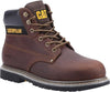 Caterpillar Mens Powerplant S3 GYW Safety Boot Brown
