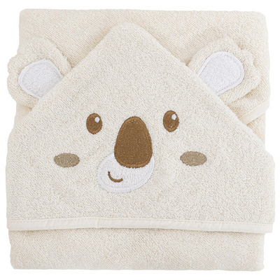 Accappatoio neonato in spugna triangolo Teddy