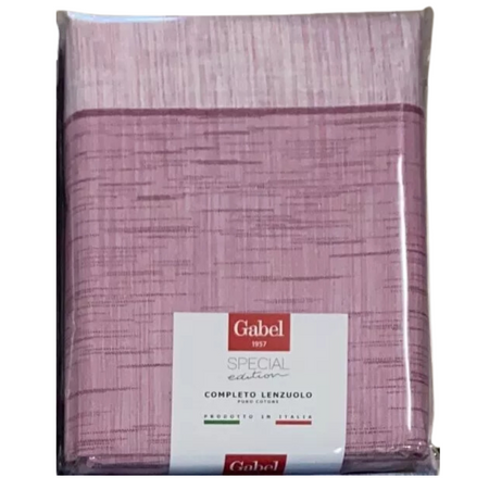 Lenzuola Gabel Terra in cotone tinta unita