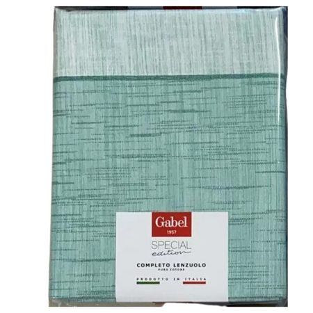 Lenzuola Gabel Terra in cotone tinta unita