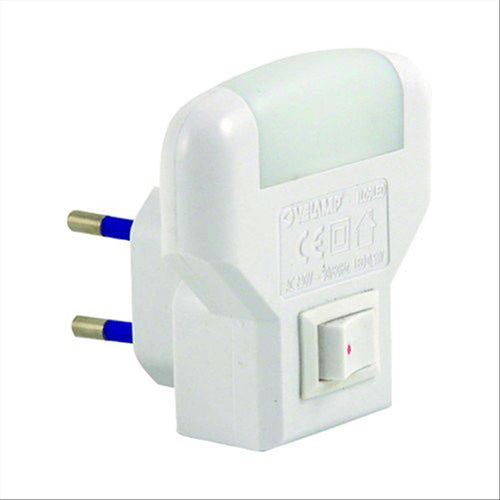 Velamp luce spia notturna 2 led col.bianco