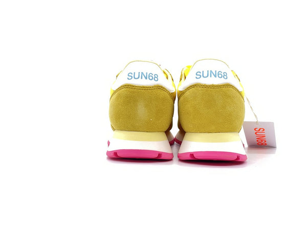 SUN68 Sneaker donna Ally Solid Nylon Giallo