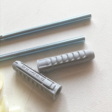 Fischer WD 230 X coppia vitone vite e tassello prolungato per fissaggio lavabi semi incasso