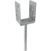 CONNEX - SUPPORTO U PER PALI - 91X60X400 MM.