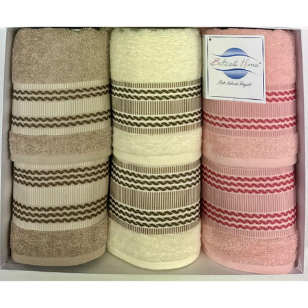 Asciugamano bagno viso e ospite Botticelli Home Cancun