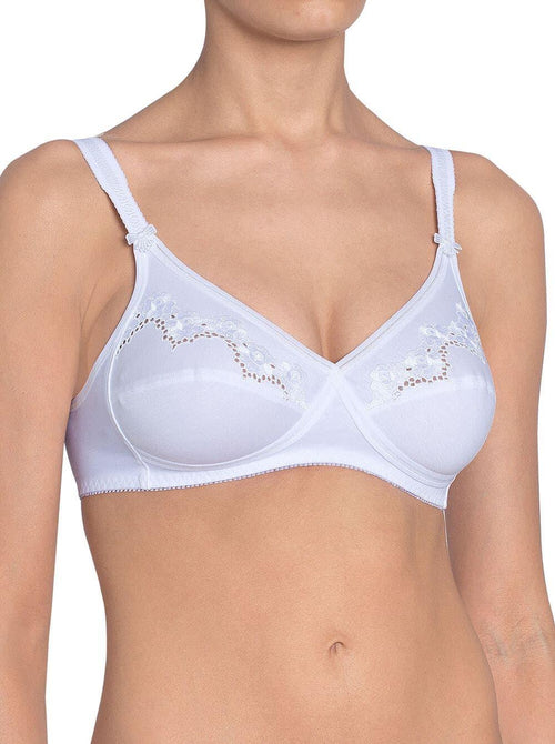 Triumph Reggiseno Senza Ferretti Elasti Cross + Cotton N S42 - Passarelli Biancheria