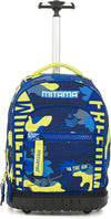 Mitama Star Zaino Con Ruote Trolley Ragazzo Bambina Scuola Elementare