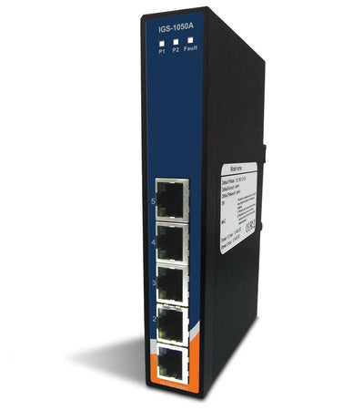 Unmanaged Ethernet Switch Gigabit 5 porte 10/100/1000Base-T(X) Slim