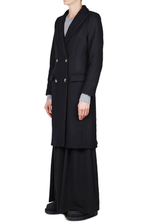 LA FEMME BLANCHE La Femme Blanche - Cappotto - 461597 - Nero da donna
