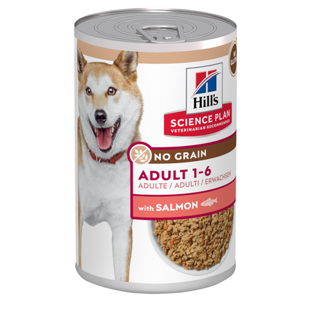 Hill's No Grain umido Cani Adulti salmone 363 gr