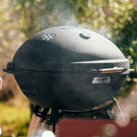 Ignium Taran Gourmet barbecue di ghisa portatile da giardino terrazzo campeggio