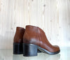 LUX Tronchetto Donna in Pelle Cuoio